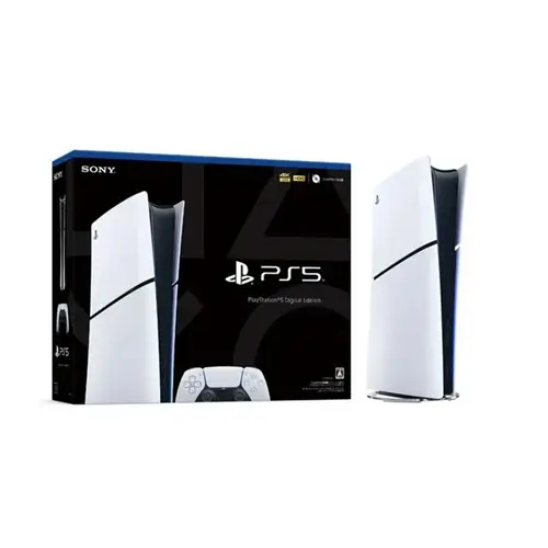 کنسول بازی سونی مدل PlayStation 5 Slim Digital Edition ظرفیت 1 ترابایت ریجن 2016B اروپا به همراه دسته اضافی و پایه شارژر (1)